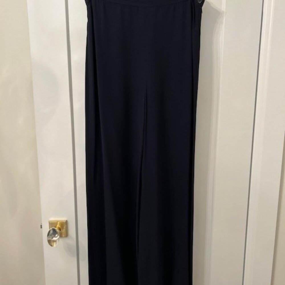 Gianfranco Ferre Navy Palazzo Pants - Italian size 44